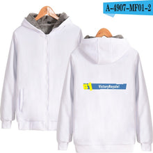 Fortnite Hoodies Thick zipper Fashion Hip Hop Men Hoodies Autumn Winter Long Sleeve 3d Print Hoodies Sweatshirts Fortnite
