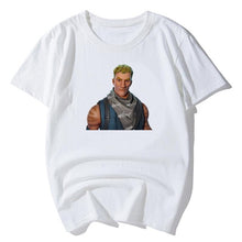 Fashion 2018 Game Amine Cool Men Tshirt Streetwear Print Funny Fortnite T Shirts Casual Cotton White Short Sleeve T-shirts HZ13
