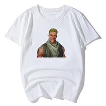 Fashion 2018 Game Amine Cool Men Tshirt Streetwear Print Funny Fortnite T Shirts Casual Cotton White Short Sleeve T-shirts HZ13