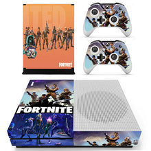 Game Fortnite Skin Sticker Decal For Microsoft Xbox One S Console and 2 Controllers For Xbox One S Skins Sticker Vinyl