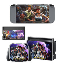 Game Fortnite Skin Sticker Decal For Nintendo Switch Console and Controller For NS Protector Cover Skin Sticker