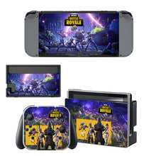 Game Fortnite Skin Sticker Decal For Nintendo Switch Console and Controller For NS Protector Cover Skin Sticker