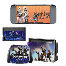 Game Fortnite Skin Sticker Decal For Nintendo Switch Console and Controller For NS Protector Cover Skin Sticker