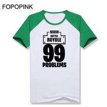 Streetwear Men'S T Shirt Pullover Fortnite 99 Problem Game Shirt Patchwork Oversized 5Xl Blusas Male Tees Tops Cotton Tshirt Z45