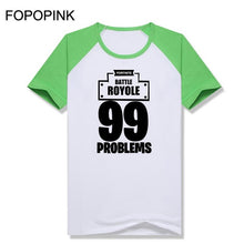 Streetwear Men'S T Shirt Pullover Fortnite 99 Problem Game Shirt Patchwork Oversized 5Xl Blusas Male Tees Tops Cotton Tshirt Z45