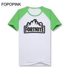 Patchwork Men'S T Shirt Fortnite Game Shirt Short Sleeve Oversized S-5Xl Casual Women T-Shirt Cotton Tshirt Streetwear Z45