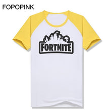 Patchwork Men'S T Shirt Fortnite Game Shirt Short Sleeve Oversized S-5Xl Casual Women T-Shirt Cotton Tshirt Streetwear Z45