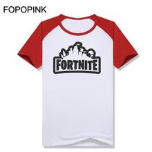 Patchwork Men'S T Shirt Fortnite Game Shirt Short Sleeve Oversized S-5Xl Casual Women T-Shirt Cotton Tshirt Streetwear Z45