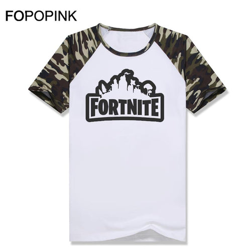 Fortnite Game T Shirt For Adult Hip Pop Streetwear Casual Short Sleeve Tshirt Funny Tees Tops Oversized Tee Shirt Homme Z45