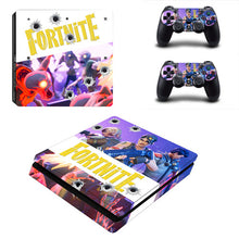 Game Fortnite PS4 Slim Skin Sticker For Sony PlayStation 4 Console and 2 Controllers PS4 Slim Skins Sticker Decal Vinyl
