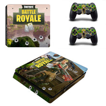 Game Fortnite PS4 Slim Skin Sticker For Sony PlayStation 4 Console and 2 Controllers PS4 Slim Skins Sticker Decal Vinyl
