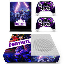 Game Fortnite Skin Sticker Decal For Microsoft Xbox One S Console and 2 Controllers For Xbox One S Skins Sticker Vinyl