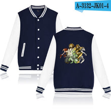 BTS fortnite Baseball Jacket Capless Sweatshirt Hoodies Winter Fashion Jacket autumn men jacket women Comics XXS-4XL clothes