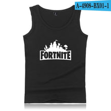 BTS fortnite Game Bodybuilding Tank Tops Men Black O-Neck Tank Top Men Survival mode Casual Work Out Summer Vest XXS-4XL
