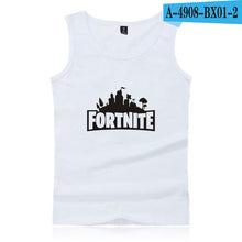 BTS fortnite Game Bodybuilding Tank Tops Men Black O-Neck Tank Top Men Survival mode Casual Work Out Summer Vest XXS-4XL