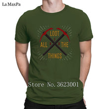 Casual T-Shirt Fortnite Battle Royale Loot All The Things Vecto Men Tee Shirt 2018 T Shirt For Men Funky O Neck HipHop
