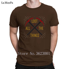 Casual T-Shirt Fortnite Battle Royale Loot All The Things Vecto Men Tee Shirt 2018 T Shirt For Men Funky O Neck HipHop
