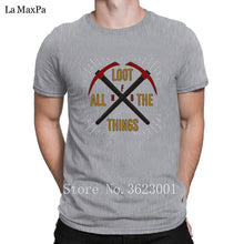 Casual T-Shirt Fortnite Battle Royale Loot All The Things Vecto Men Tee Shirt 2018 T Shirt For Men Funky O Neck HipHop