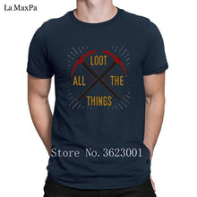 Casual T-Shirt Fortnite Battle Royale Loot All The Things Vecto Men Tee Shirt 2018 T Shirt For Men Funky O Neck HipHop