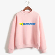 BTS fortnite Sweatshirt Women Pink Fashion Game Women Hoodies Sweatshirt Casual Hoodies Winter Autumn Sweatshirt 3XL High collar