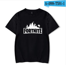 fortnite printing Funny T-shirt Cartoon Game Tshirt women shirt 2018 Summer Short Sleeve O-Neck Fashion t shirt man S-4XL Casual
