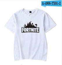 fortnite printing Funny T-shirt Cartoon Game Tshirt women shirt 2018 Summer Short Sleeve O-Neck Fashion t shirt man S-4XL Casual