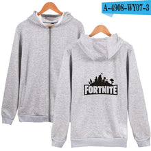 BTS fortnite Game Hoodies Men Sweatshirt Zipper Autumn Long Sleeve Fashion Jackets Mens Spring Survival mode Casual Coat XXS-4XL