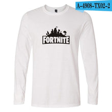 Fortnite T-shirts Fashion Harajuku Cool Printing Long Sleeve Men/women Tshirt High Quality Casual O-Neck Tee Shirts XXS To 4XL