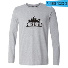 Fortnite T-shirts Fashion Harajuku Cool Printing Long Sleeve Men/women Tshirt High Quality Casual O-Neck Tee Shirts XXS To 4XL