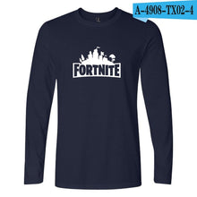 Fortnite T-shirts Fashion Harajuku Cool Printing Long Sleeve Men/women Tshirt High Quality Casual O-Neck Tee Shirts XXS To 4XL