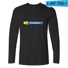 Fortnite T-shirts Fashion Harajuku Cool Printing Long Sleeve Men/women Tshirt High Quality Casual O-Neck Tee Shirts XXS To 4XL