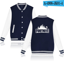 Fortnite Jacket Autumn And Fashion Jacket Women/men Jackets Fashion Coats Male Casual Stand Collar Bomber Jersey Men XXS To 4XL