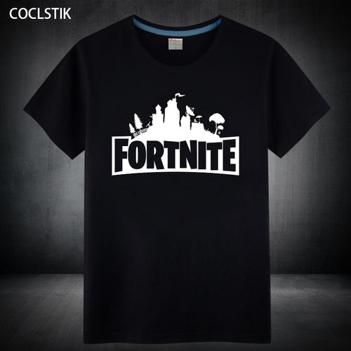 100% Cotton Adult/Kids Mens Fortnite Tshirt