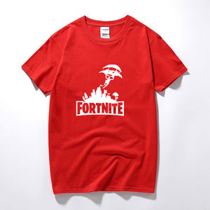 Fortnite art title black 100% cotton t-shirt men's clothing summer tops tee tshirt camiseta short sleeve casual o-neck t shirt