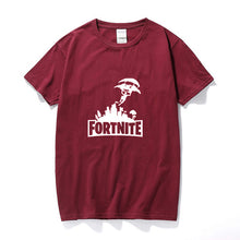 Fortnite art title black 100% cotton t-shirt men's clothing summer tops tee tshirt camiseta short sleeve casual o-neck t shirt